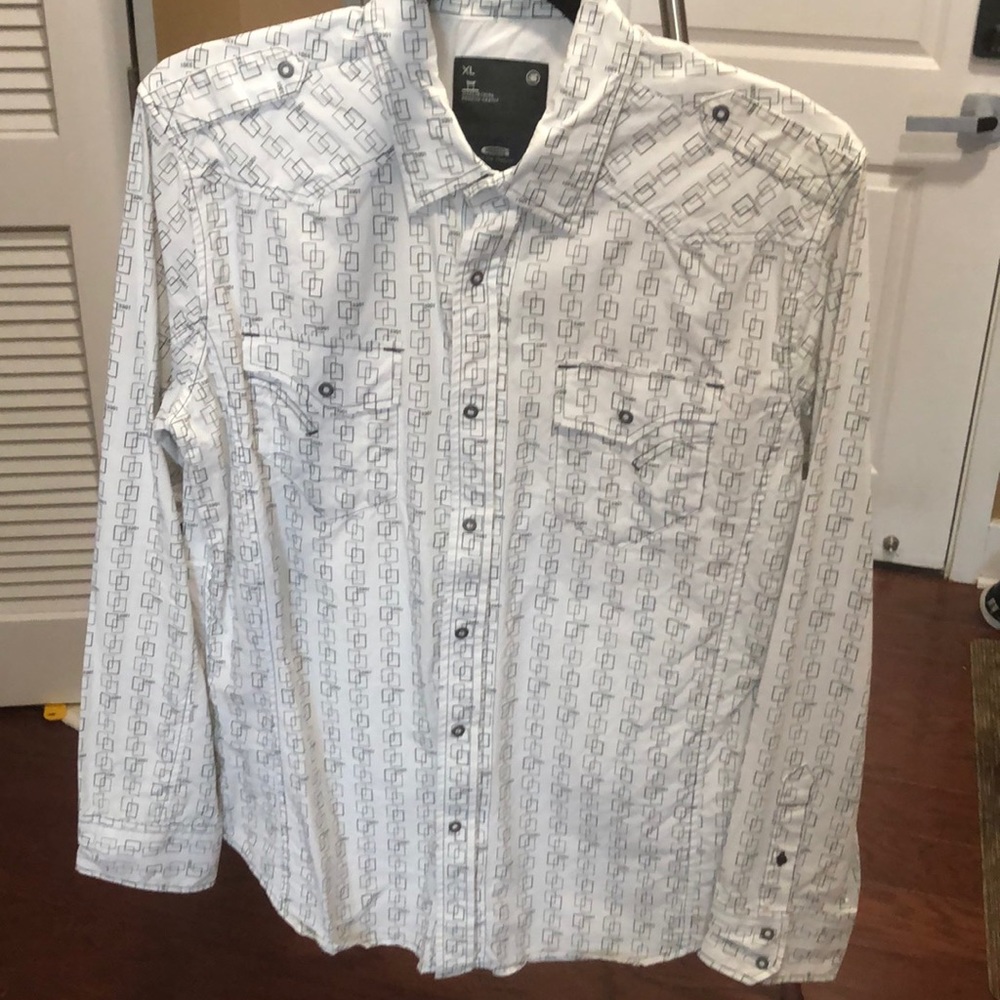 G-Star button down long sleeve shirt